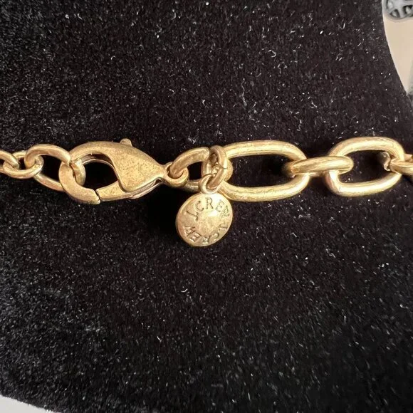 J.Crew Multicolor Crystal Statement Necklace Rainbow Pride Rare Collecto… - Picture 5 of 11